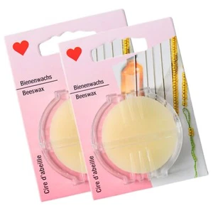 2PCS Beeswax Thread Conditioner Wax for Quilting Strengthening & Sewing Lines - Picture 1 of 6