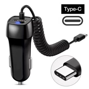 Car Charger Adapter For iPhone 16 Pro Max PLus Samsung S23 S24+ Ultra Type USB-C - Picture 1 of 9