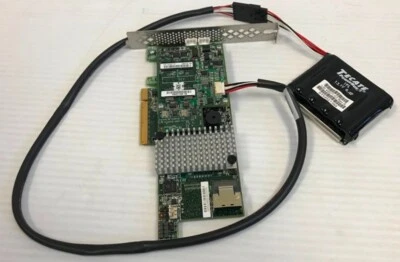 LSI MegaRAID SAS9266-4i 6Gb/s 4port SATA+SAS ROC RAID Controller w/ Battery - Image 1 of 2