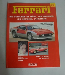 ANCIEN FASCICULE FERRARI ATLAS VOITURES MINIATURES POSTER FORMULE 1 NUMERO N°42 - Foto 1 di 1
