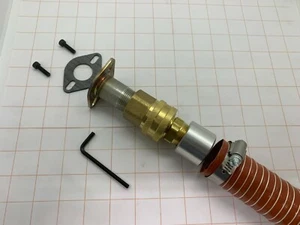Escape GenExhaust para Generador Firman #68/#88 Arrestor 1-1/2" Extensión de silicona (4') QD - Imagen 1 de 7
