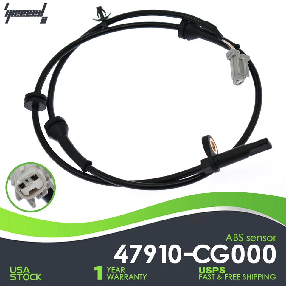 OEM ABS Wheel Speed Sensor Front Left Right for Infiniti FX35 FX45 47910-CG000 Foto 1 de 4