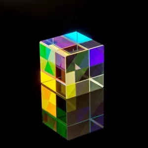 2pcs 20x20x20mm RGB X-Cube Prism Combiner Splitter Cross Dichroic Cube Prisms - Picture 1 of 6