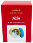 Hallmark 2021 Keepsake Ornament - Play-Doh Penguin - Hasbro NEW FREE Shipping