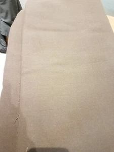 Fabulous piece of new vintage great quality khaki wool Melton fabric, 3m x 1.6m - Picture 1 of 1