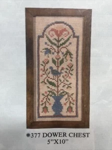 COUNTRY STITCHING Cross Stitch Sampler Kit Design #377 Dower Chest NEW - Picture 1 of 4