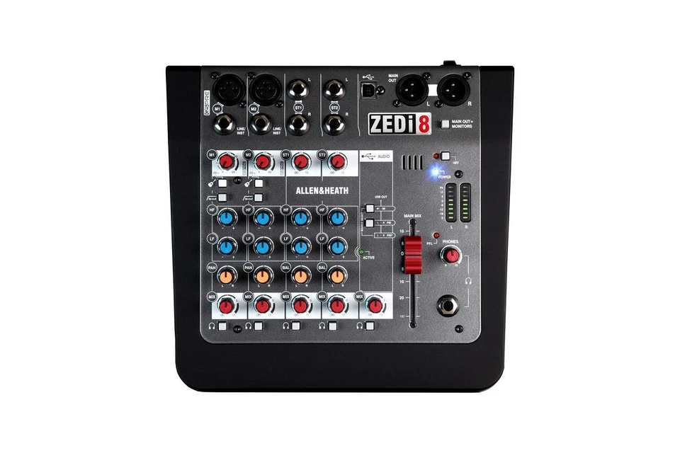 Allen & Heath ZEDi-8 Hybrid Compact Mixer/USB Interface - Image 1 of 4