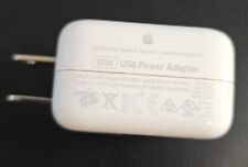 Apple 10W USB Power Adapter OEM  Wall Charger A1357 for iPhone, iPad, and iPod