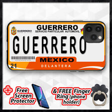 GUERRERO MEXICO PLACA PHONE CASE FOR iPhone 12 Pro 13 11 X XS Max XR 6 7 8 Plus