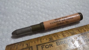 Antique Advertising BULLET PENCIL Kasson Lumber Company, Kasson, MN - Picture 1 of 4