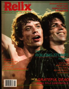Relix Music Magazine October 1981 The Rolling Stones Mick Jagger 041521ame - Imagen 1 de 2
