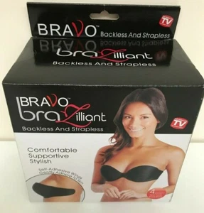 Nagelneuer Bravo Brazilliant Rückenfreier und Trägerloser BH in Nude Cup Größe A - Bild 1 von 4