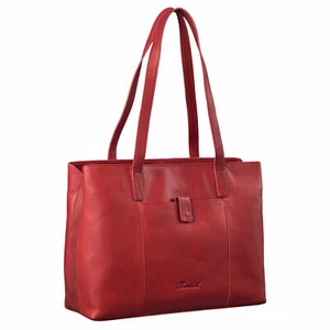Damen Tasche Echt Leder Handtasche Große Schultertasche Vintage Umhängetasche XL - Bild 1 von 17