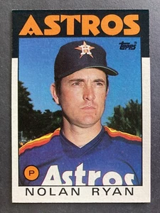 1986 Topps #100 Nolan Ryan (Houston Astros) HOF! (B) - Picture 1 of 2