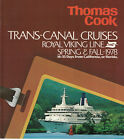 ROYAL VIKING LINE 1978 TRANS CANAL CRUISES Thomas Cook