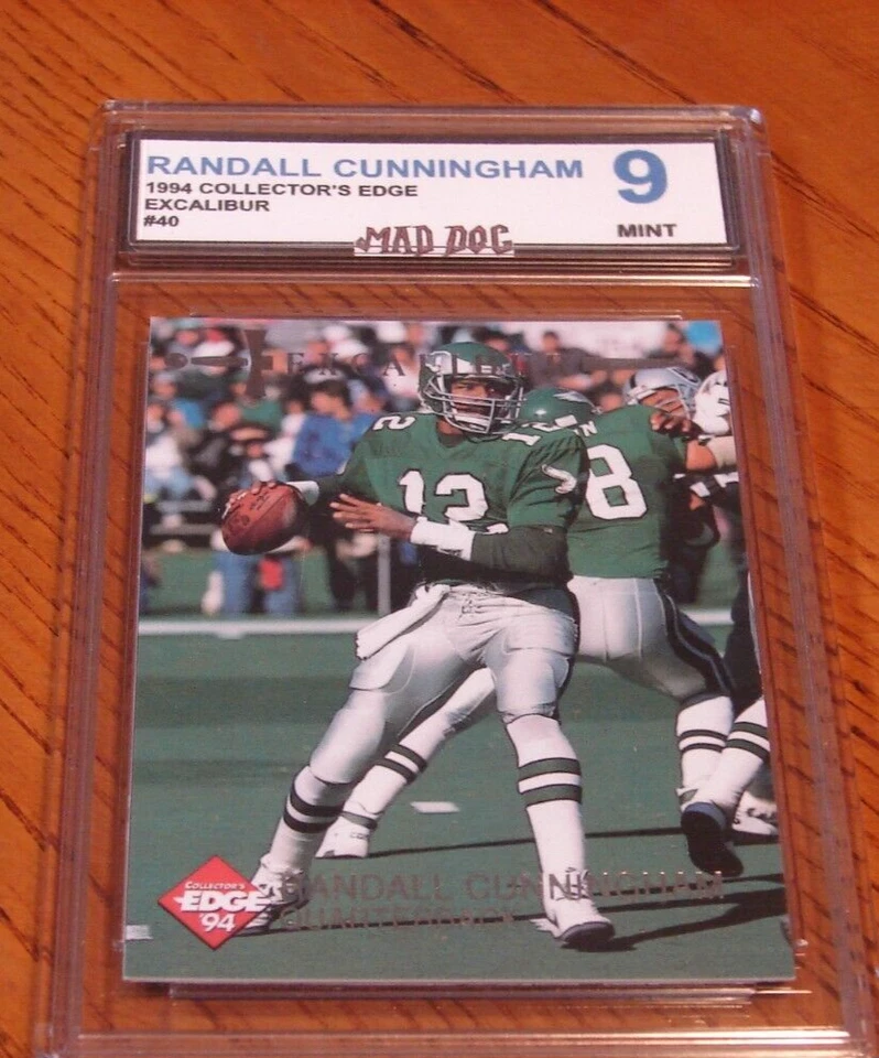 RANDALL CUNNINGHAM--------------------状况完好 9----鹰****疯狂狗分级 — 第 1/1 张图片