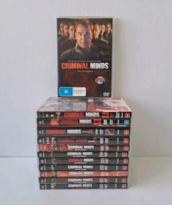 Criminal Minds Seasons 1 to 12 DVD Crime Investigation Region 4 PM3Z - image 1 of 4