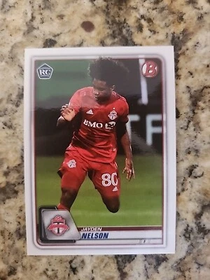 2020 Bowman MLS Jayden Nelson #57 TORONTO FC ROOKIE RC MINT - Image 1 of 4