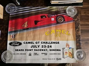 Camel GT Challenge Poster Sears Point Raceway 1983 Ford IMSA Rolled - Picture 1 of 5
