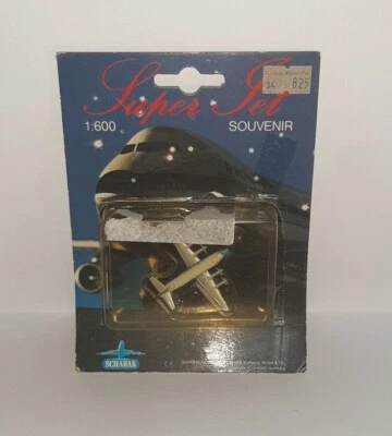 SUPER SET 1:600 AIRPLANE SCHABAK Souvenir Figure Model Kit Toy Die Cast - Immagine 1 di 2