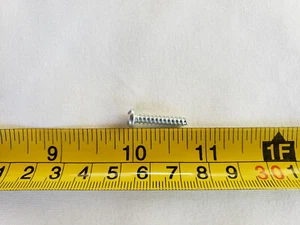 Honeywell Water Heater Gas Valve Cover/ Backplate Screw 222-47463-01C 3/4" L T15 - Picture 1 of 4