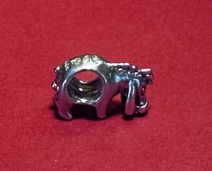 Rare Chamilia 925 Winnie the Pooh Eeyore GOLD bow charm - Picture 1 of 8