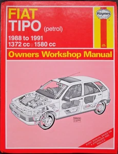 Fiat Tipo (petrol) Haynes Workshop Manual from 1988 to 1991. - Picture 1 of 4