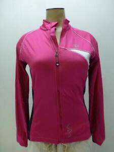 Pearl Izumi Elite pink zip up MTB Cycling racing biking Jacket coat womens Small