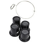  Plastic Eye Clip Magnifier Jewelry Making Glasses Watch Repair Loupe