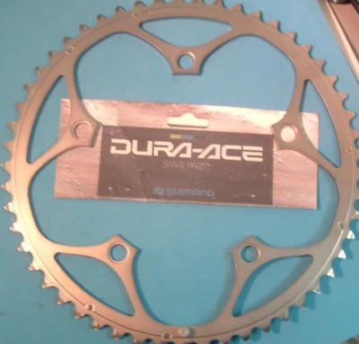 Shimano Dura Ace Triple FC-7703 D-53T x 92BCD Chainring-NEW/NOS -3x9-Spd-Mint 04 - Image 1 of 4
