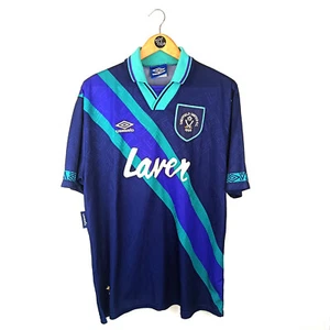 SHEFFIELD UNITED MAGLIA UMBRO AWAY MAILLOT VINTAGE JERSEY SHIRT 1994-1995 - Imagen 1 de 8