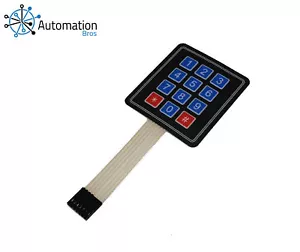 3x4 Membrane Keypad Arduino compatible - Picture 1 of 2