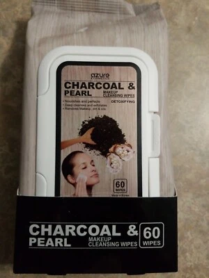 Charcoal and Pearl Detoxifying Face Mask by Azure - Deep Cleanses Exfoliates... - Image 1 of 4