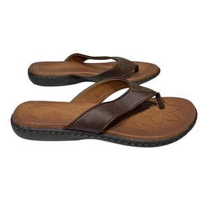 B.O.C. Women's Brown Sandals Size 8M C89406 Man Made Upper - Imagen 1 de 8