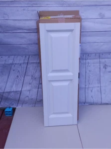 12" x 35" PLYGEM erhöhte Platte Brett Fensterläden Paar in weiß Polypropylen - Bild 1 von 3