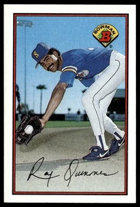 1989 Bowman Rey Quinones Seattle Mariners #213 - Picture 1 of 2