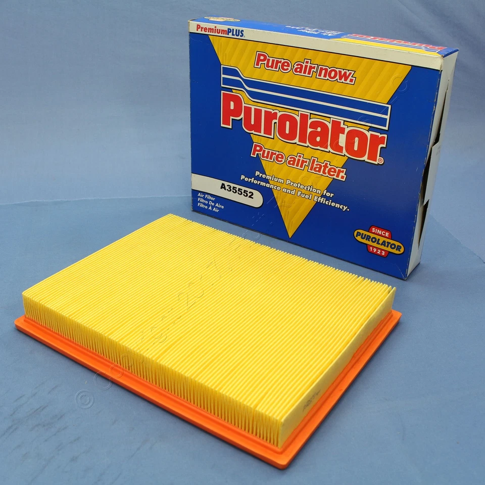 Purolator A35552 Air Filter for 2005-2006 5.7L 6.0L V8 Pontiac GTO 9.375 x 11.5" - Image 1 of 4