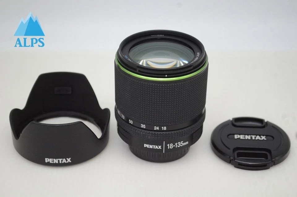 smc PENTAX DA 18-135mm F3.5-5.6 ED AL IF DC WR Lens for K Mount w/ Hood #251123e - Image 1 of 4