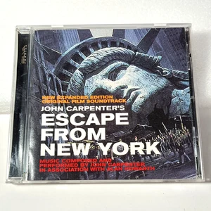 John Carpenter Escape From New York soundtrack expanded edition CD 2000 Silva - Picture 1 of 6