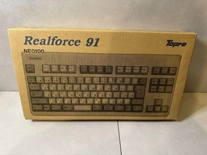 Topre NE0100 REALFORCE 91 JP Keyboard Used Tested - Picture 1 of 7