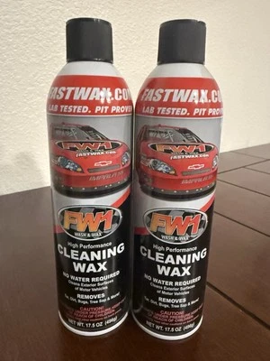 FW1 Cera Rápida Carnauba Lavado Sin Agua y Cera Esmalte Limpieza 17.5oz Lote de 2 Foto 1 de 4