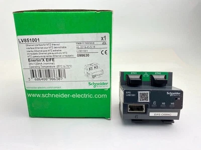 LV851001 Schneider Interface Ethernet pour MTZ debrochable 098630 EnerlinX EIFE  - Photo 1/2