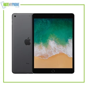 Apple iPad 5th Gen Grey Unlocked Wi-Fi + 4G 32GB 128GB 9.7" iPadOS Tablet - Picture 1 of 11