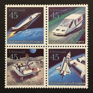 US 1989 complete set MNH ** space Sc#C122-C125 - Picture 1 of 1