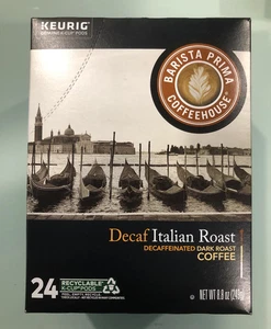 TAZAS TOSTADAS ITALIANAS DESCAFEINADAS BARISTA PRIMA 24CT - Imagen 1 de 2