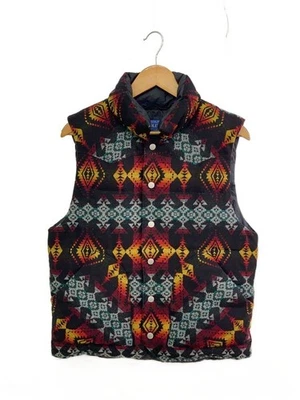 PENDLETON Native Pattern Down Vest M Wool Multi color - Image 1 of 3