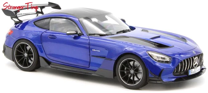 NoRev Mercedes AMG GT Serie Negra Azul Metálico 2021 1:18 Foto 1 de 1