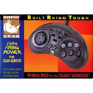 Sega Genesis Controller "Rhino Pad" 6 Button Firing Power (Read Description) NEW - Picture 1 of 2