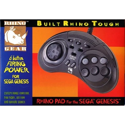 Sega Genesis Controller "Rhino Pad" 6 Button Firing Power (Read Description) NEW - Image 1 of 2