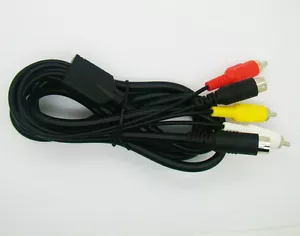 6 piedi AV TV S-Video SAV CAVO DISPLAY CAVO/LEAD per SEGA CONSOLE SATURN - Foto 1 di 1